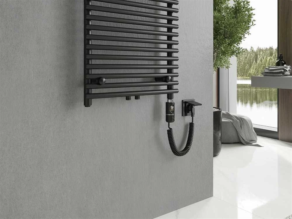 Elektrinis rankšluosčių džiovintuvas Mexen Sol, 1200 x 600 mm, 900 W, juodas