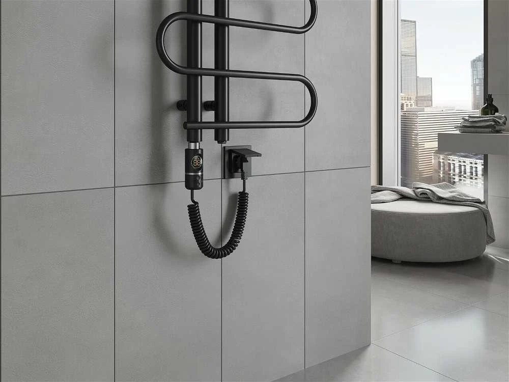 Elektrinis rankšluosčių džiovintuvas Mexen Kiso, 1250 x 500 mm, 300 W, juodas