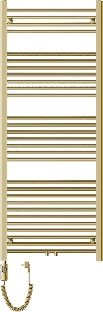 Elektrinis rankšluosčių džiovintuvas Mexen Mars, 1500 x 600 mm, 600 W, aukso