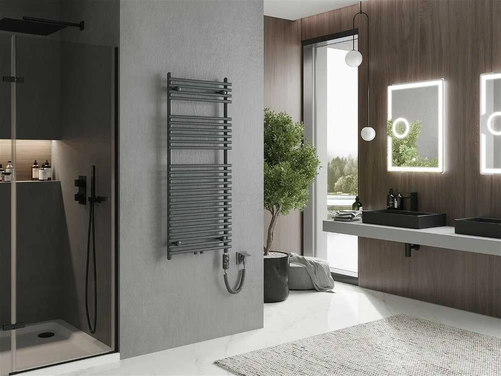 Elektrinis rankšluosčių džiovintuvas Mexen Sol, 1200 x 500 mm, 600 W, antracitas