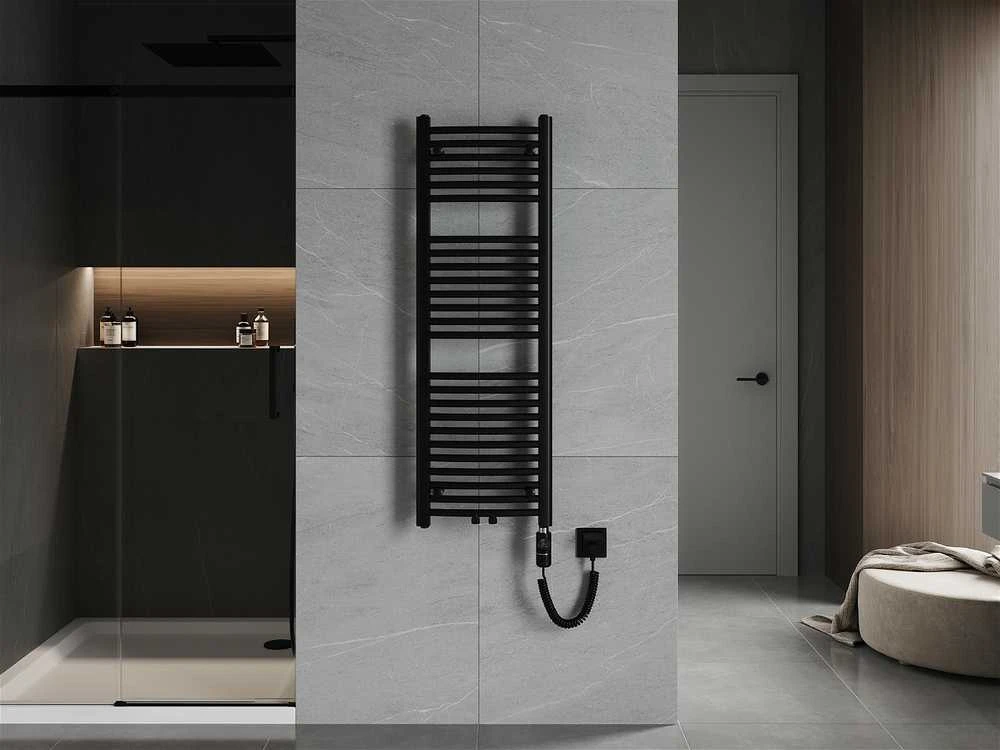Elektrinis rankšluosčių džiovintuvas Mexen Ares, 1200 x 400 mm, 600 W, juodas