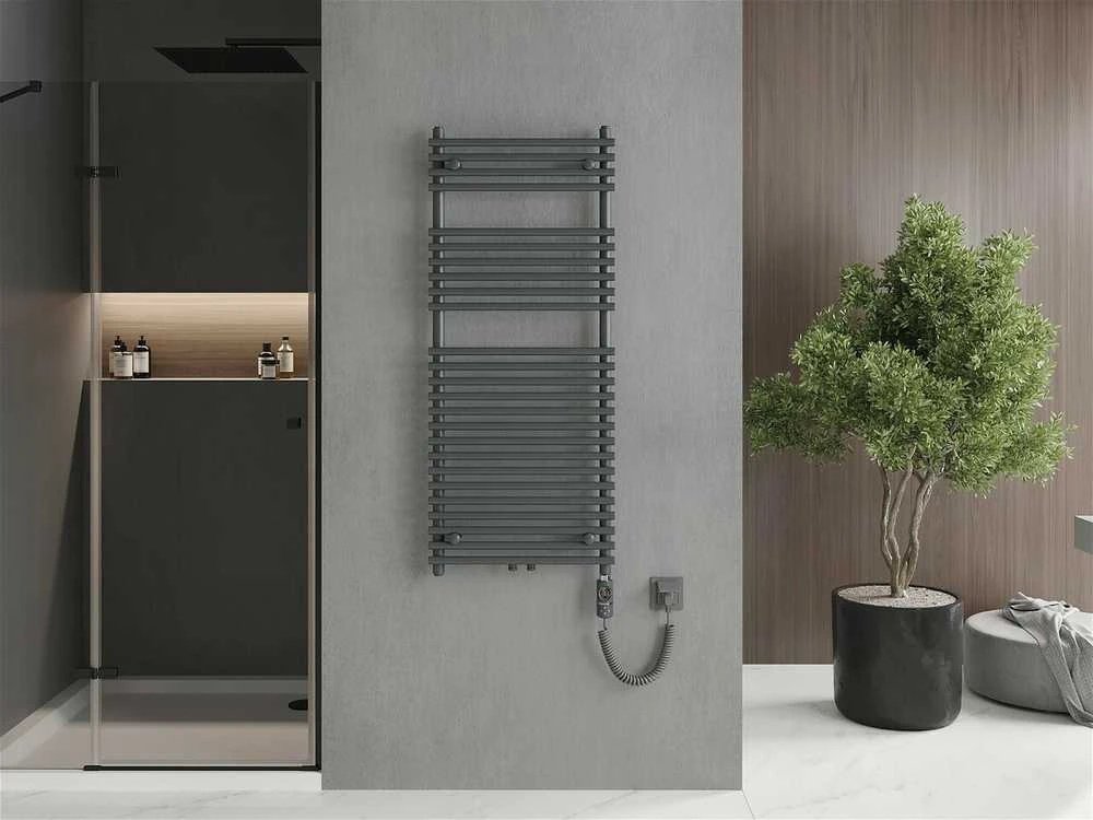Elektrinis rankšluosčių džiovintuvas Mexen Sol, 1200 x 500 mm, 600 W, antracitas