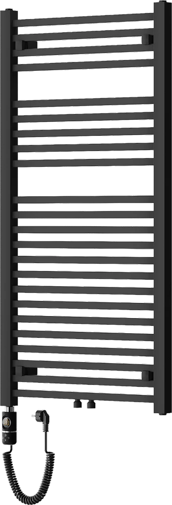 Elektrinis rankšluosčių džiovintuvas Mexen Pluton, 1200 x 600 mm, 900 W, juodas