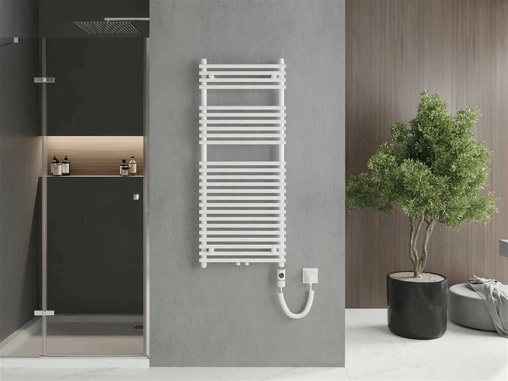 Elektrinis rankšluosčių džiovintuvas Mexen Sol, 1200 x 500 mm, 600 W, balta