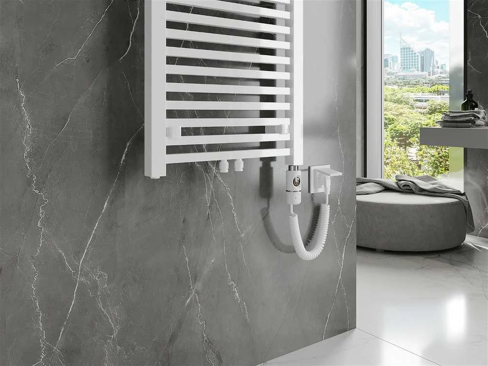 Elektrinis rankšluosčių džiovintuvas Mexen Pluton, 1700 x 600 mm, 900 W, baltas