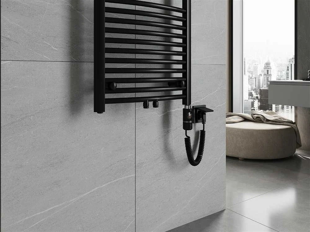 Elektrinis rankšluosčių džiovintuvas Mexen Ares, 900 x 600 mm, 600 W, juodas