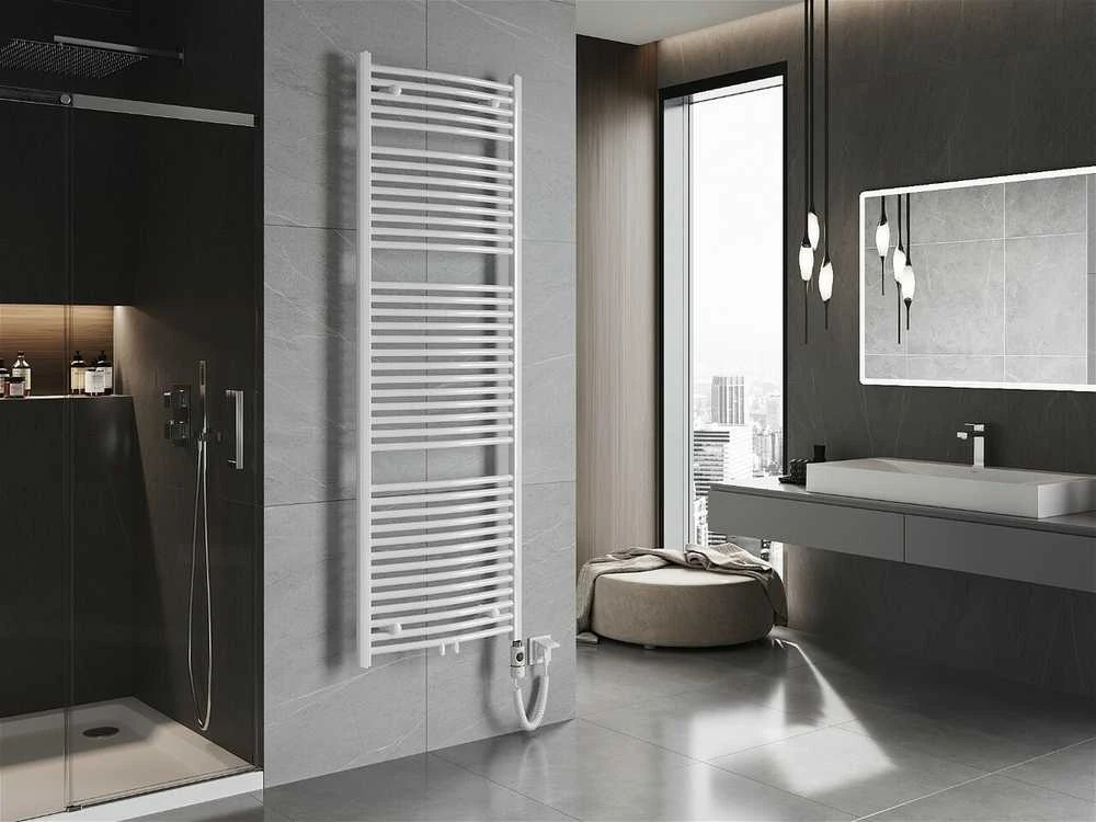Elektrinis rankšluosčių džiovintuvas Mexen Ares, 1800 x 600 mm, 900 W, baltas