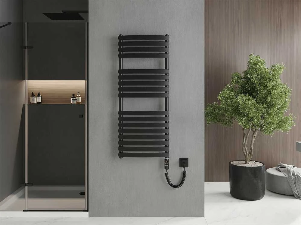 Elektrinis rankšluosčių džiovintuvas Mexen Bachus, 1200 x 500 mm, 600 W, juodas