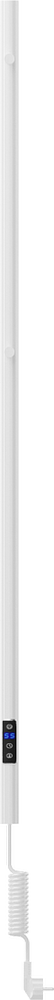 Elektrinis rankšluosčių džiovintuvas su rankšluosčių kabykla Mexen Pino, 1405 x 32 mm, 75 W, baltas