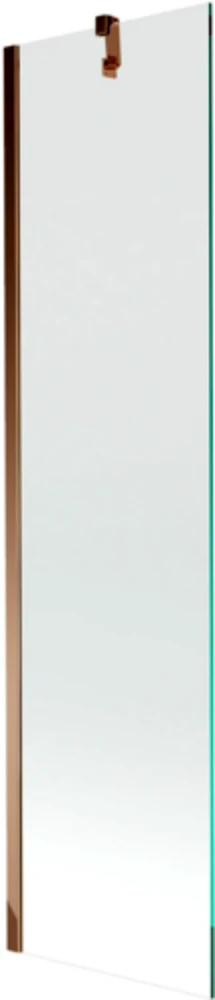 Vonios sienelė Mexen Next I, Rose auksinis/Transparent, 50 x 150 cm