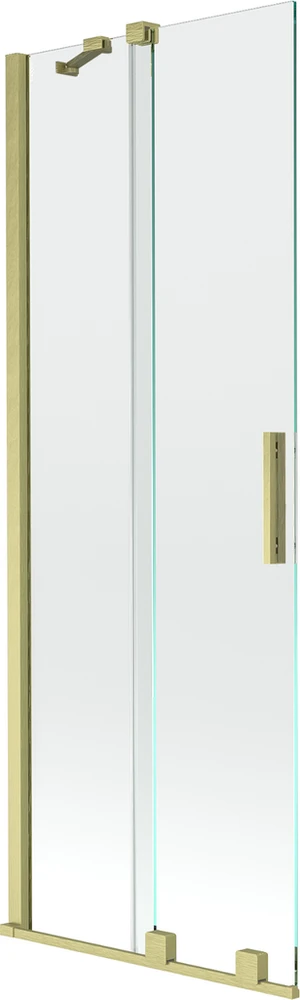 Vonios sienelė Mexen Velar II, Brushed auksinis, 75 x 150 cm