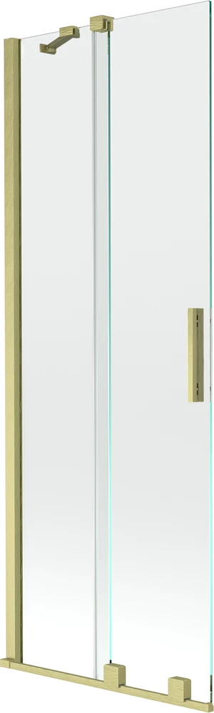 Vonios sienelė Mexen Velar II, Brushed auksinis, 70 x 150 cm