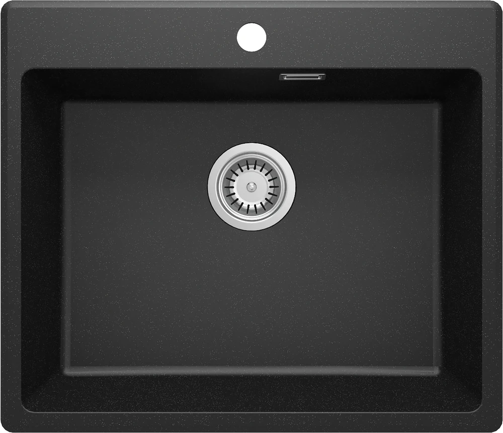 Granitinė virtuvinė plautuvė Deante Olfato, ZPO_G10B, Metallic graphite