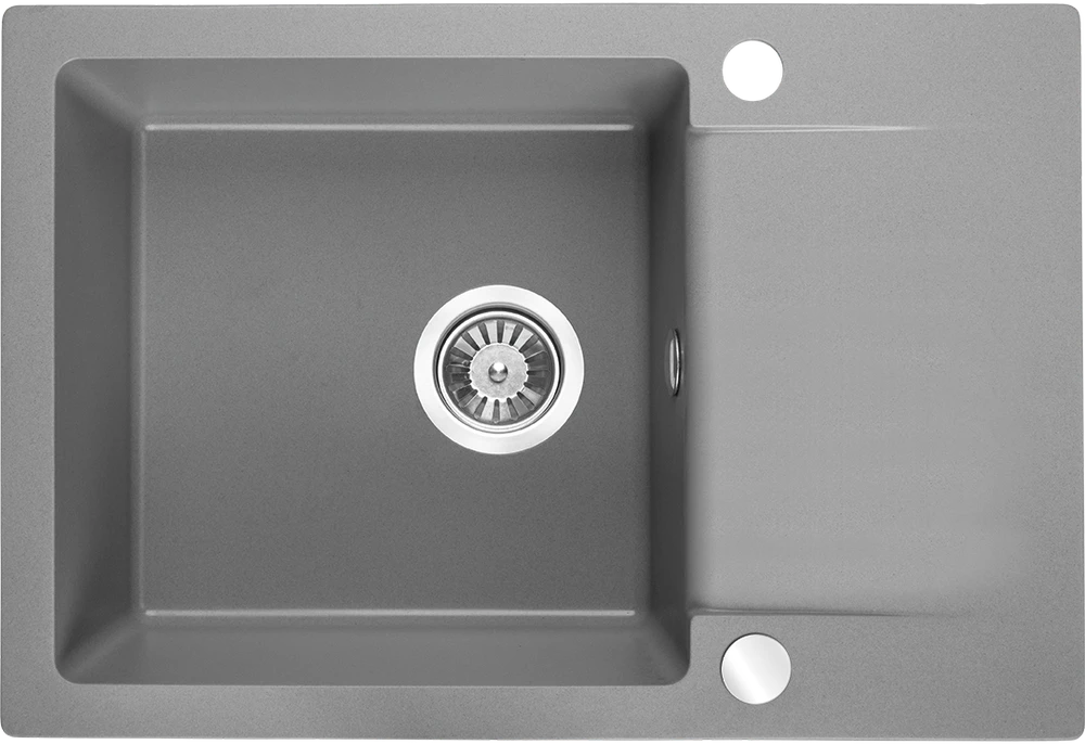 Granitinė virtuvinė plautuvė Kuchinox CELEBES, SBL_513T, Pilkas