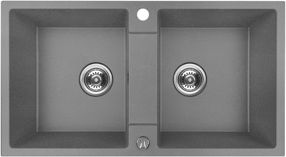 Granitinė virtuvinė plautuvė Kuchinox RAB, SBF_520Y, Pilkas