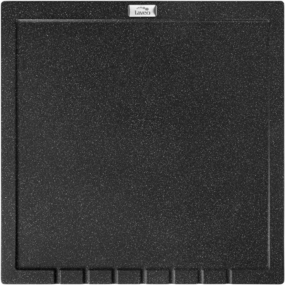 Granitinis padėklas Laveo Halvo, 35x35 cm, Juodas