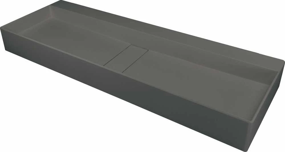 Granito projektai Deante Blur, 100x40 cm, CQB_TU1S, antracito metalo