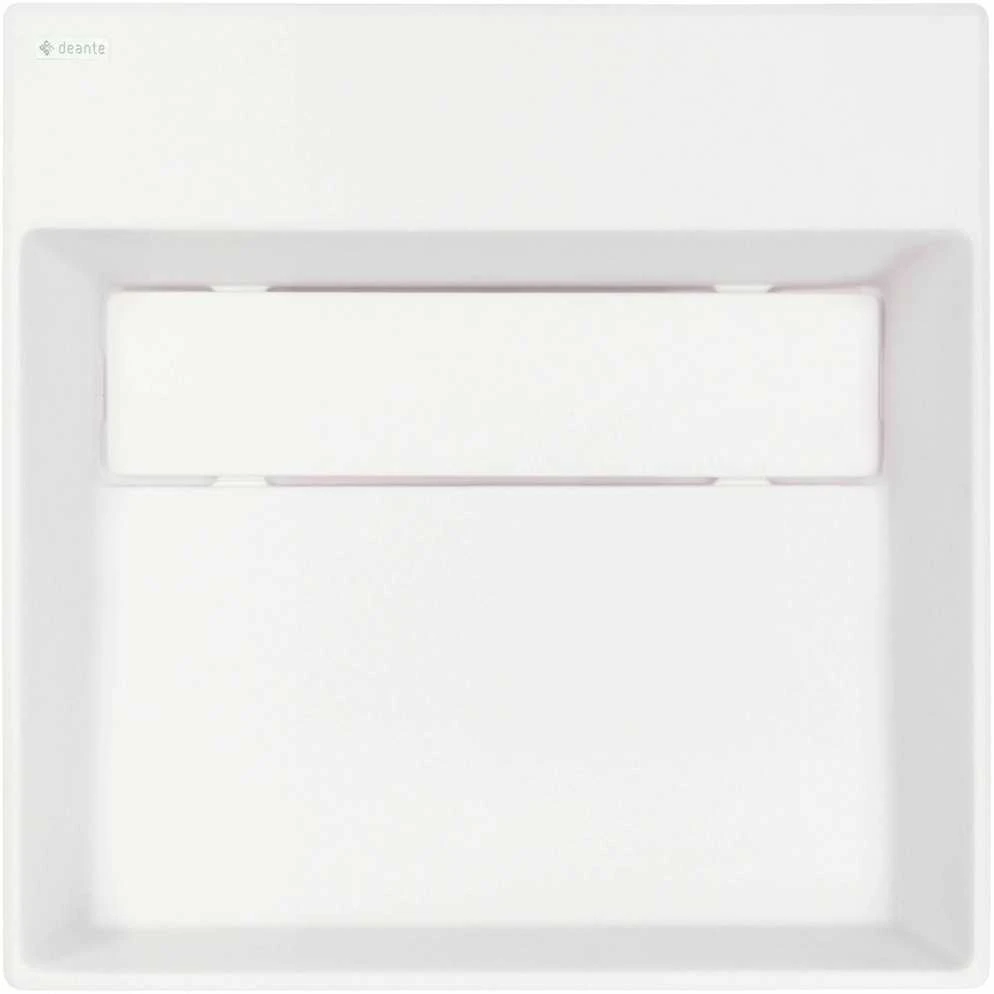 Granitinis praustuvas Deante Correo, 40x40 cm, CQR_AU4M, Alabaster