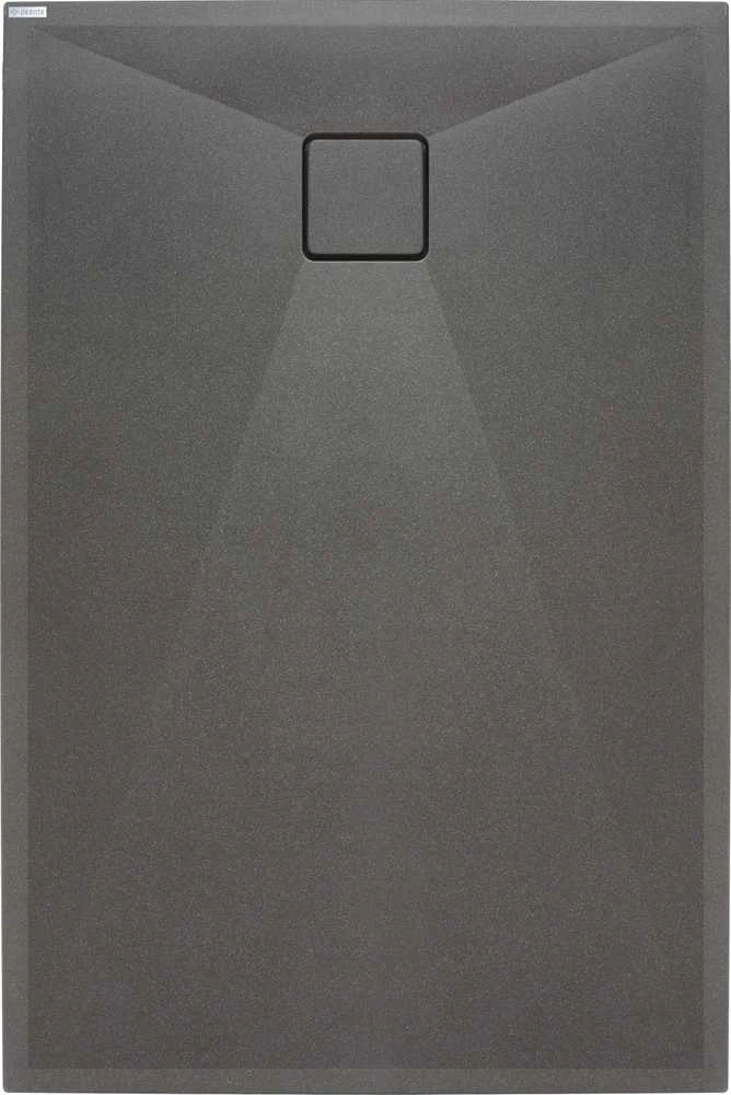 Granito dušo plytelės Deante Correo, antracitas metalinis, 90x70 cm