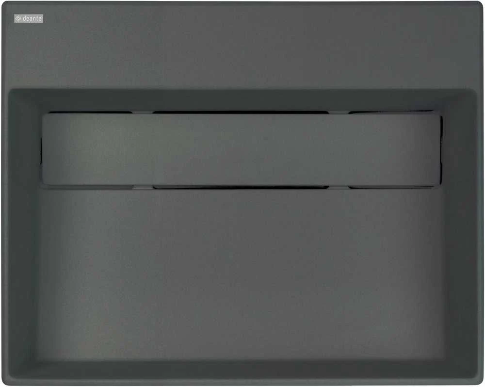 Granito praustuvas Deante Correo, 50x40 cm, CQR_TU5M, antracito metalo