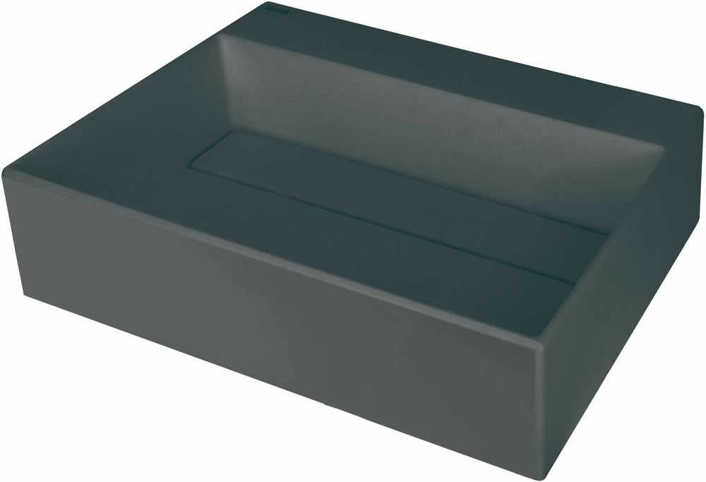 Granito praustuvas Deante Correo, 50x40 cm, CQR_TU5M, antracito metalo