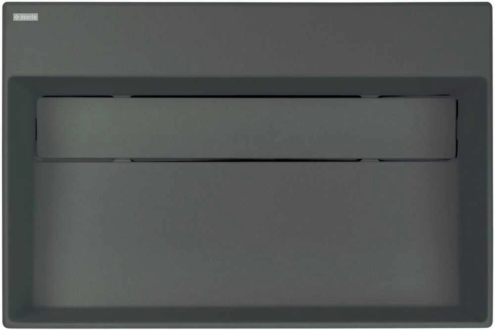 Granito praustuvas Deante Correo, 60x40 cm, CQR_TU6M, antracito metalo