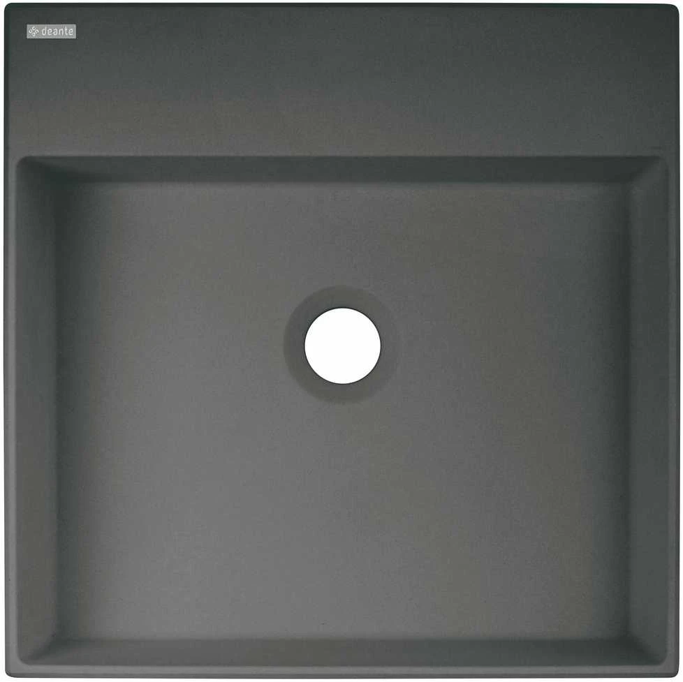 Granito stalviršiai Deante Correo 40x40 cm, CQR_TU4S, antracito metalo