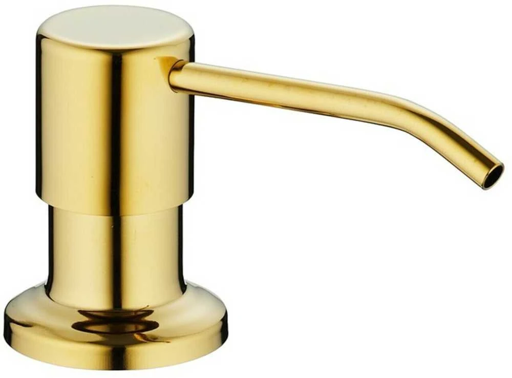 Įmontuojamas skysto muilo dozatorius Mexen Oval, 320 ml, Gold