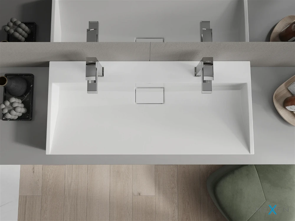 Konglomerato praustuvas Mexen Ava 2/O, 100x46 cm
