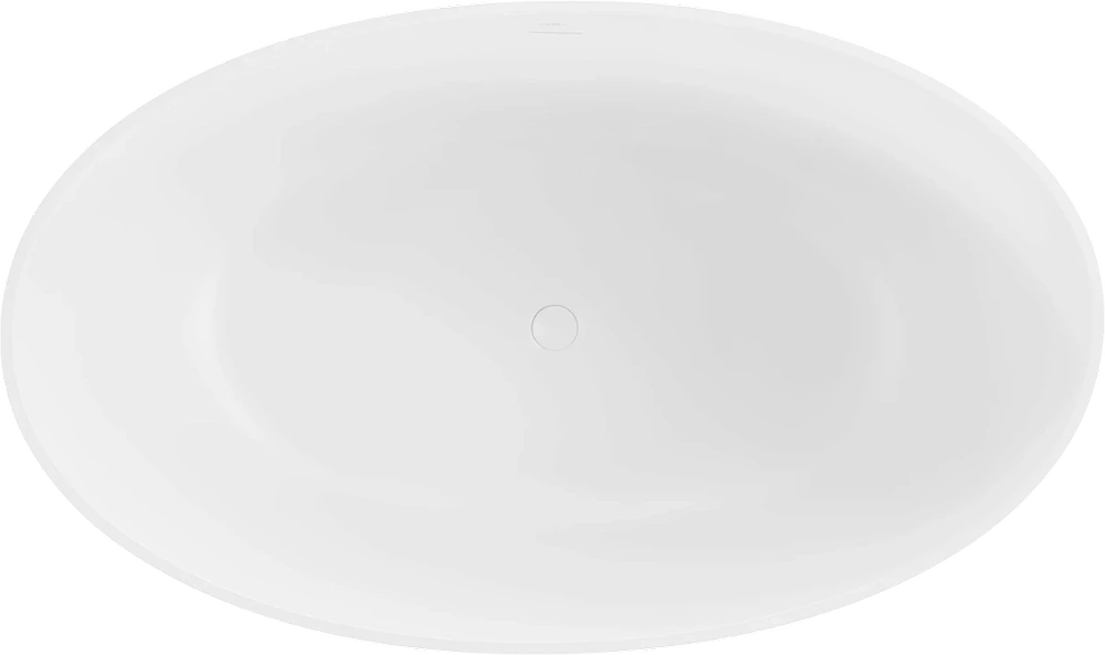 Konglomerato vonia Mexen Parma, 160 x 95 cm, Baltas matt