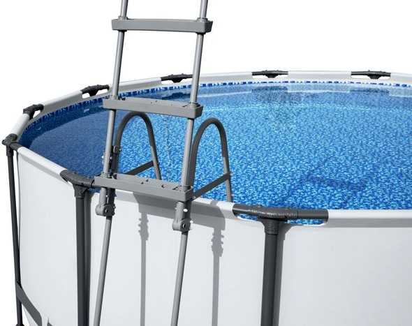 Bestway Flowclear Baseino kopetėlės, 107cm, 4 laipteliai
