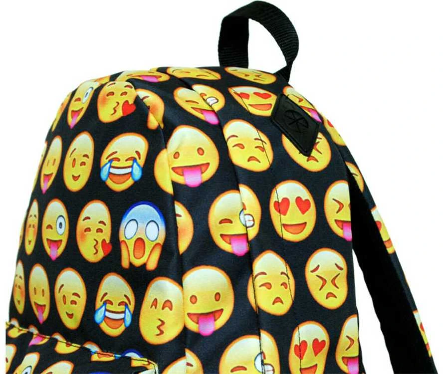 Kuprinė Emoji su kišene