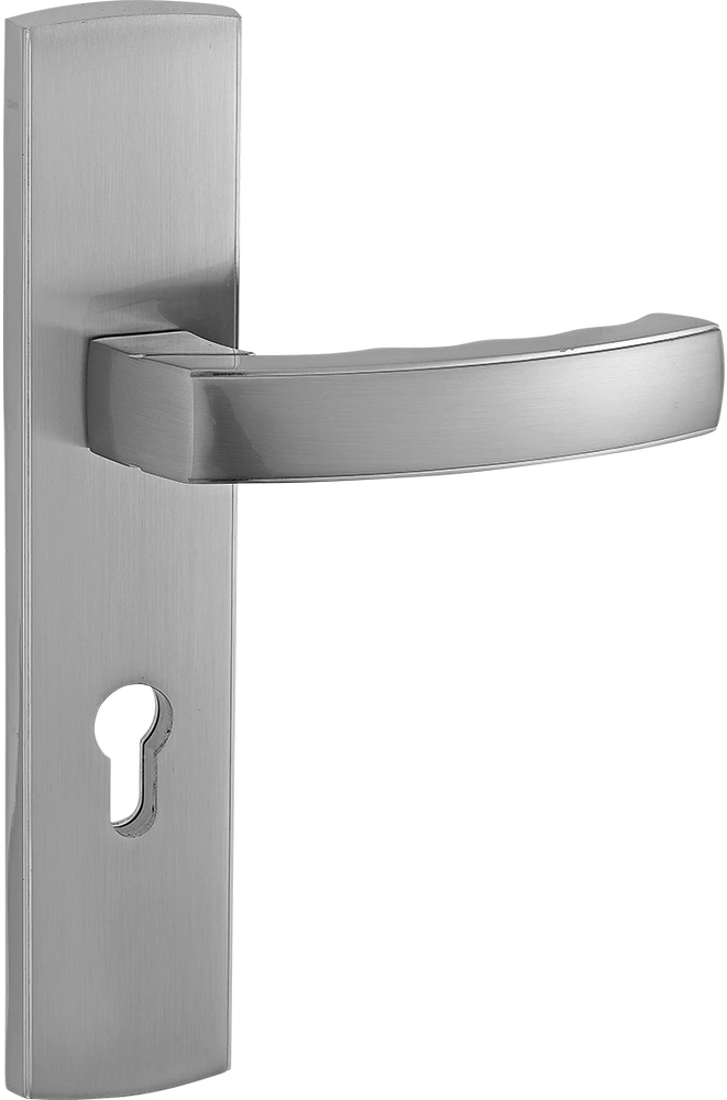 Lauko durų rankena Kuchinox AURIS, KZA_112A, Satin/Chrome