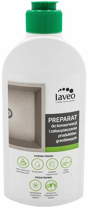 Laveo granitinių plautuvių priežiūros priemonė, 250 ml