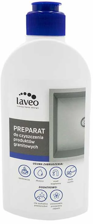 Kuchinox Laveo granitinių plautuvių valiklis, 250 ml