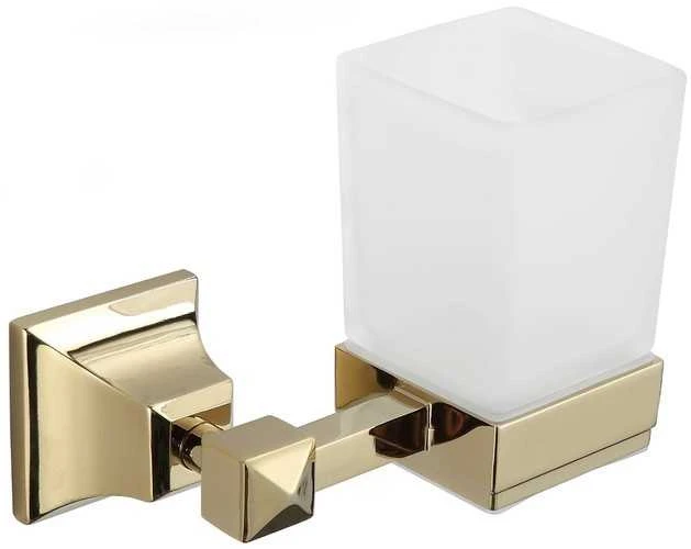 Mexen Dalia stiklinė su laikikliu, Gold
