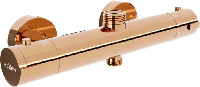 Mexen Kai 2 termostatinis dušo maišytuvas, Rose Gold