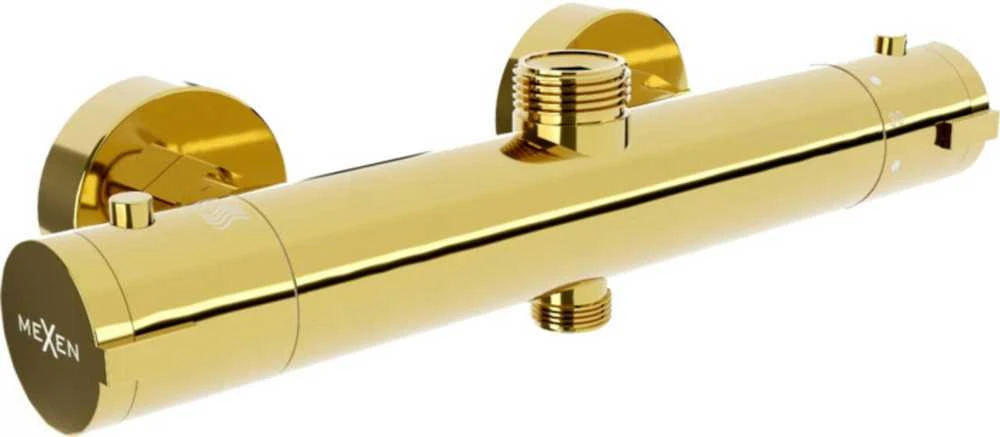 Mexen Kai 2 termostatinis dušo maišytuvas, Gold