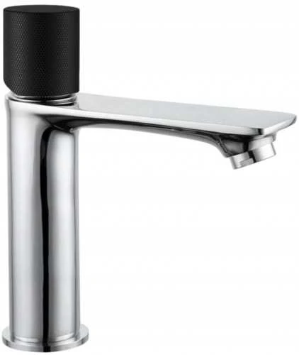 Mexen praustuvo maišytuvas Royo One low, chrome/juodas