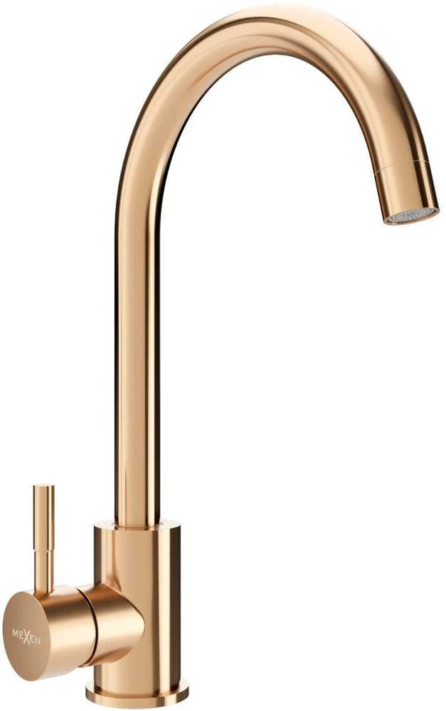 Mexen virtuvės maišytuvas Foggia, Rose Gold