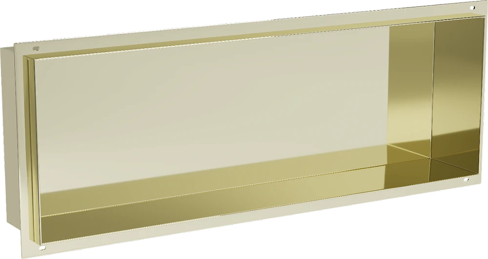 Mexen X-Wall-NR įleidžiama sieninė lentyna, 60x20 cm, Gold