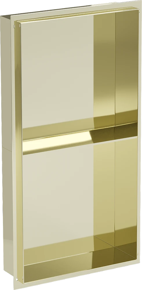 Mexen X-Wall-NR įleidžiama sieninė lentyna 2l, 60x30 cm, Gold