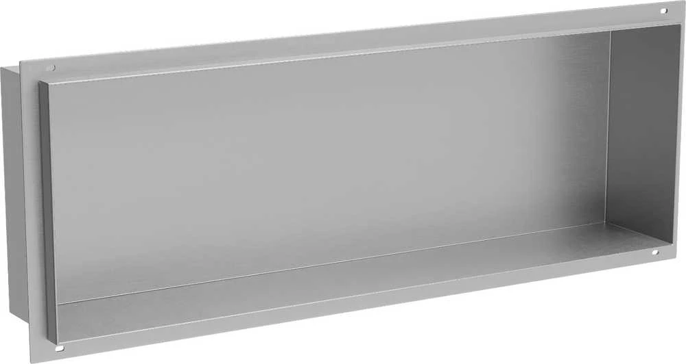 Mexen X-Wall-NR įleidžiama sieninė lentyna, 60x20 cm, Inox