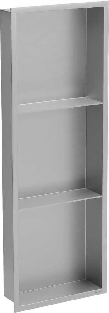 Mexen X-Wall-R įleidžiama sieninė lentyna 2l, 90x30 cm, Inox