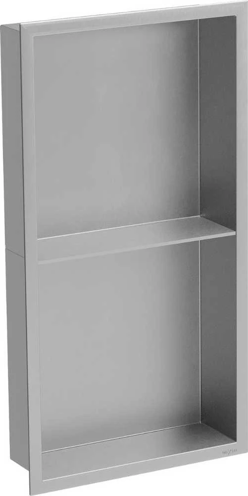 Mexen X-Wall-R įleidžiama sieninė lentyna 2l, 60x30 cm, Inox