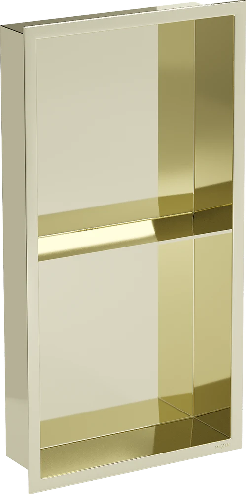 Mexen X-Wall-R įleidžiama sieninė lentyna 2l, 60x30 cm, Gold