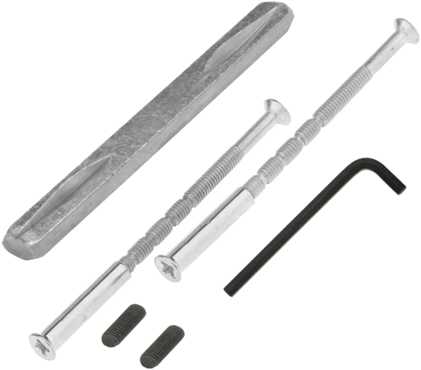 Montavimo rinkinys rankenoms su 120 mm strypu Kuchinox, Satin