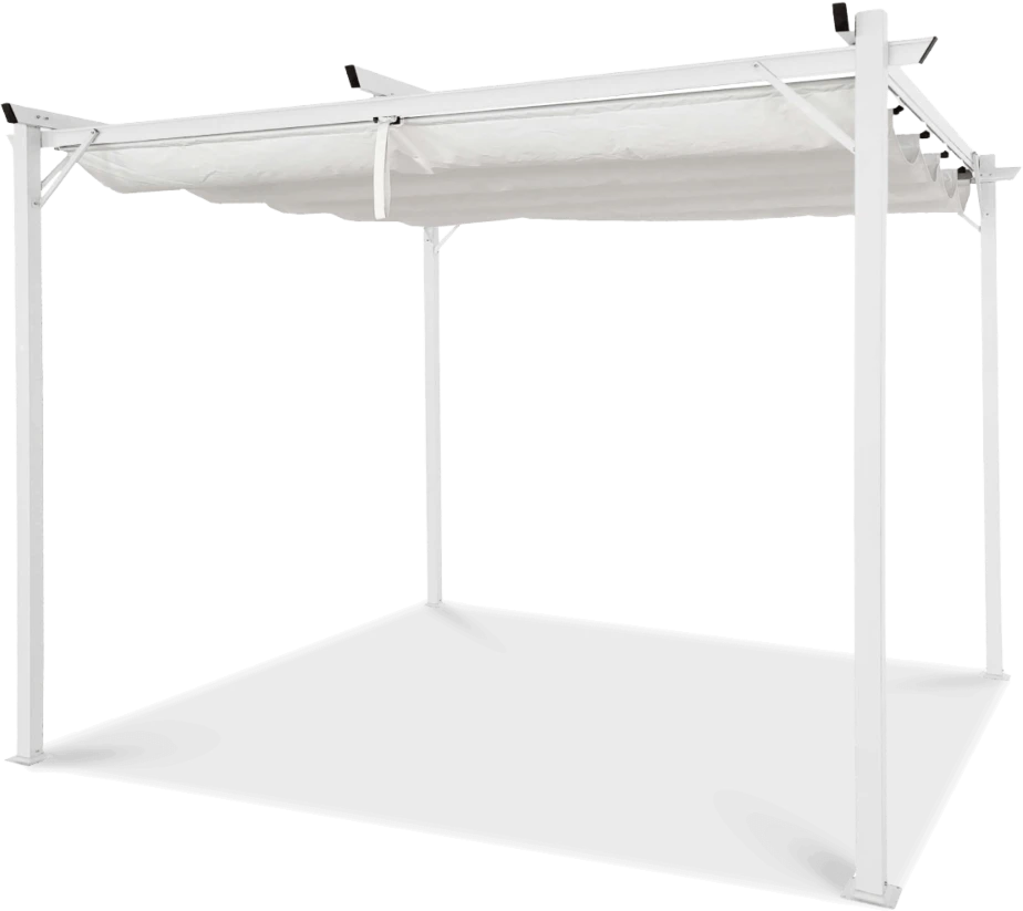 Pavėsinė Pergola SPRINT 3x3, Baltas