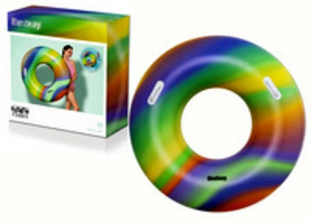 Plaukimo ratas Bestway Rainbow, Ø 119 cm