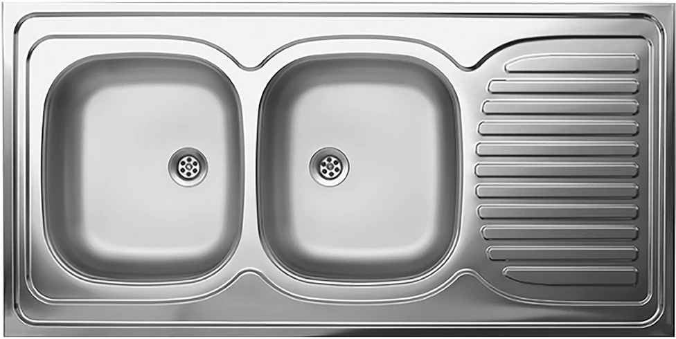 Plieninė virtuvinė plautuvė Kuchinox 60, SK6_021T, Inox